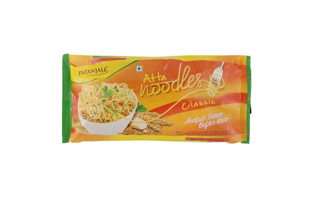 Patanjali Atta Noodles Classic   Pack  240 grams